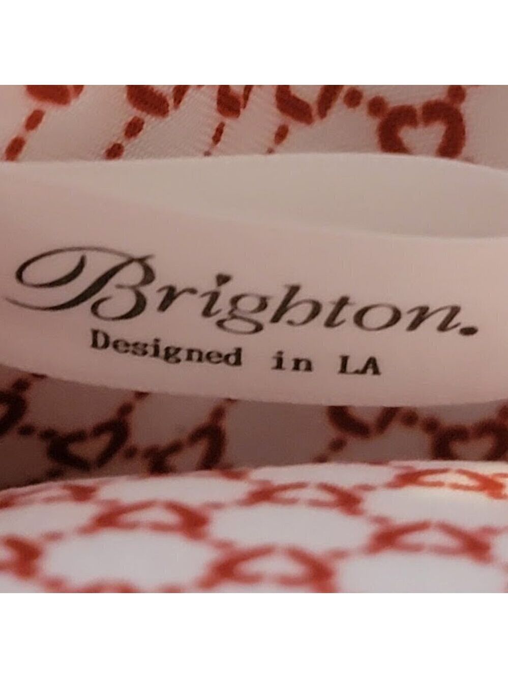 Brighton "LOVE SCROLL" Canvas Crossbody Bag - Picture 7 of 11